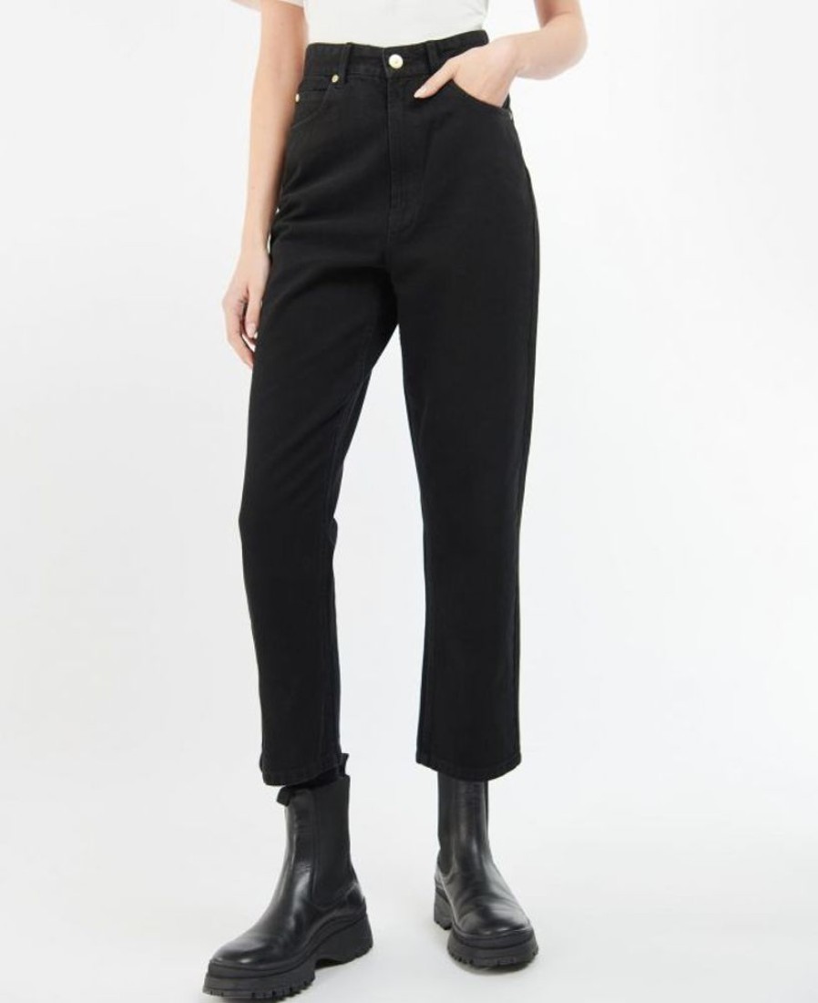 Women Barbour Trousers & Shorts | B.Intl Garcia High Rise Jean