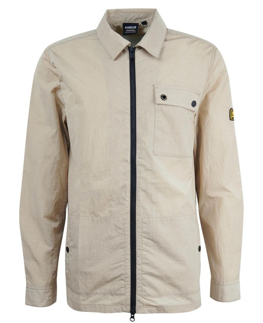 Men Barbour Overshirts | B.Intl Inlet Regular Fit Overshirt