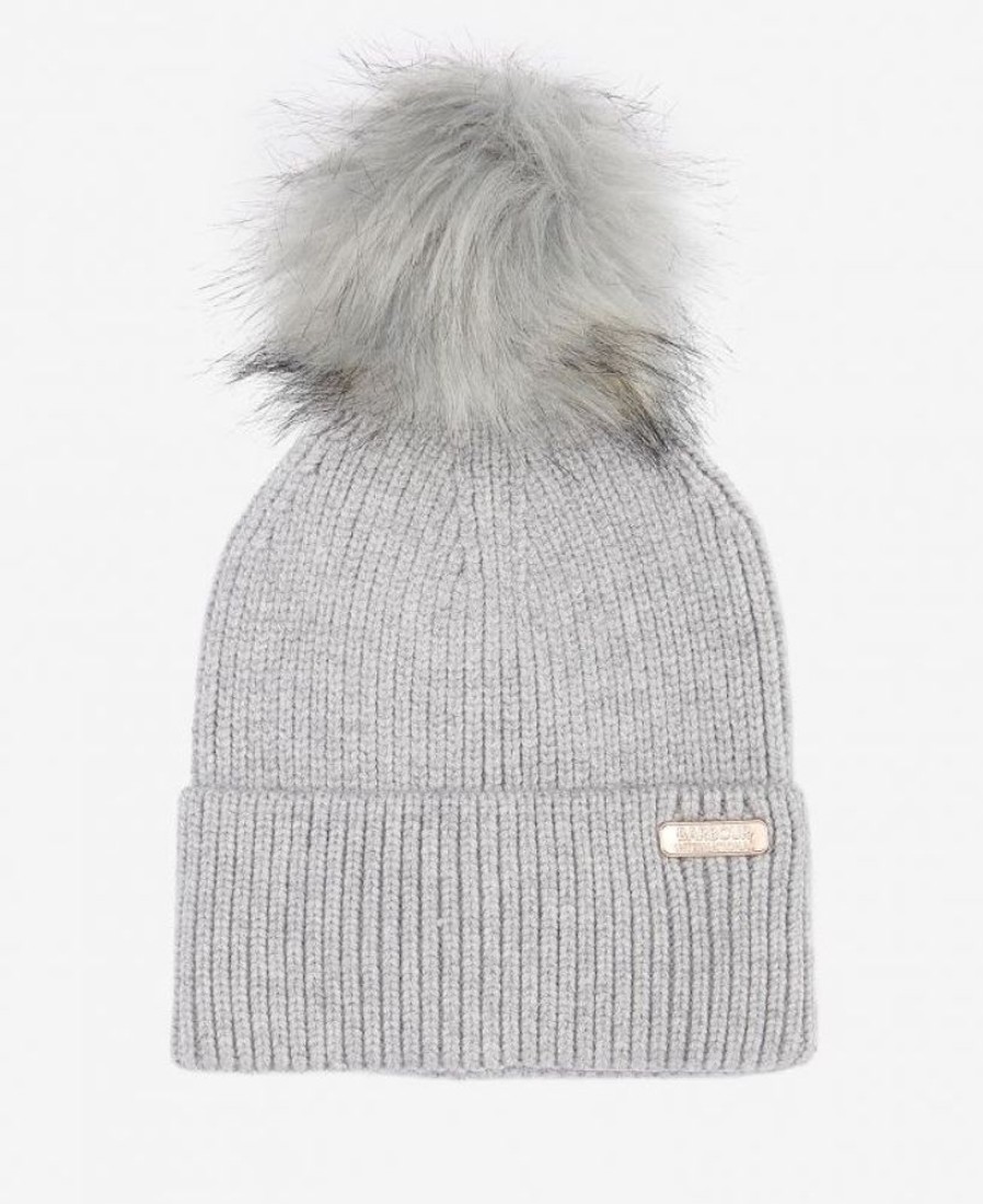 Accessories Barbour Hats & Gloves | Barbour International Beanie Mallory Pom