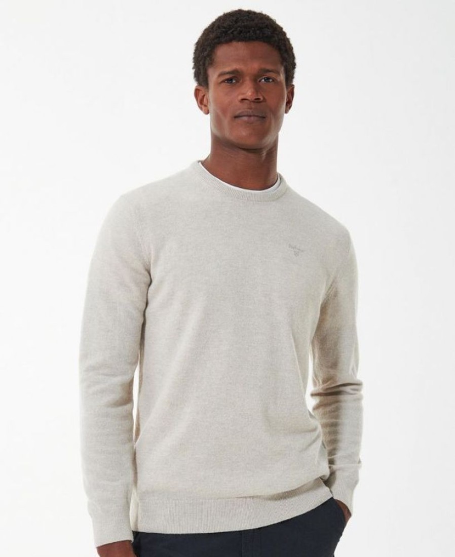 Men Barbour Jumpers | Barbour Essential Crew Neck Sweatshirt