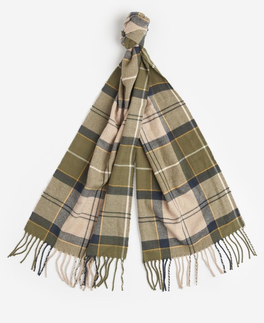 Accessories Barbour Scarves & Handkerchiefs | Barbour Galingale Tartan Scarf