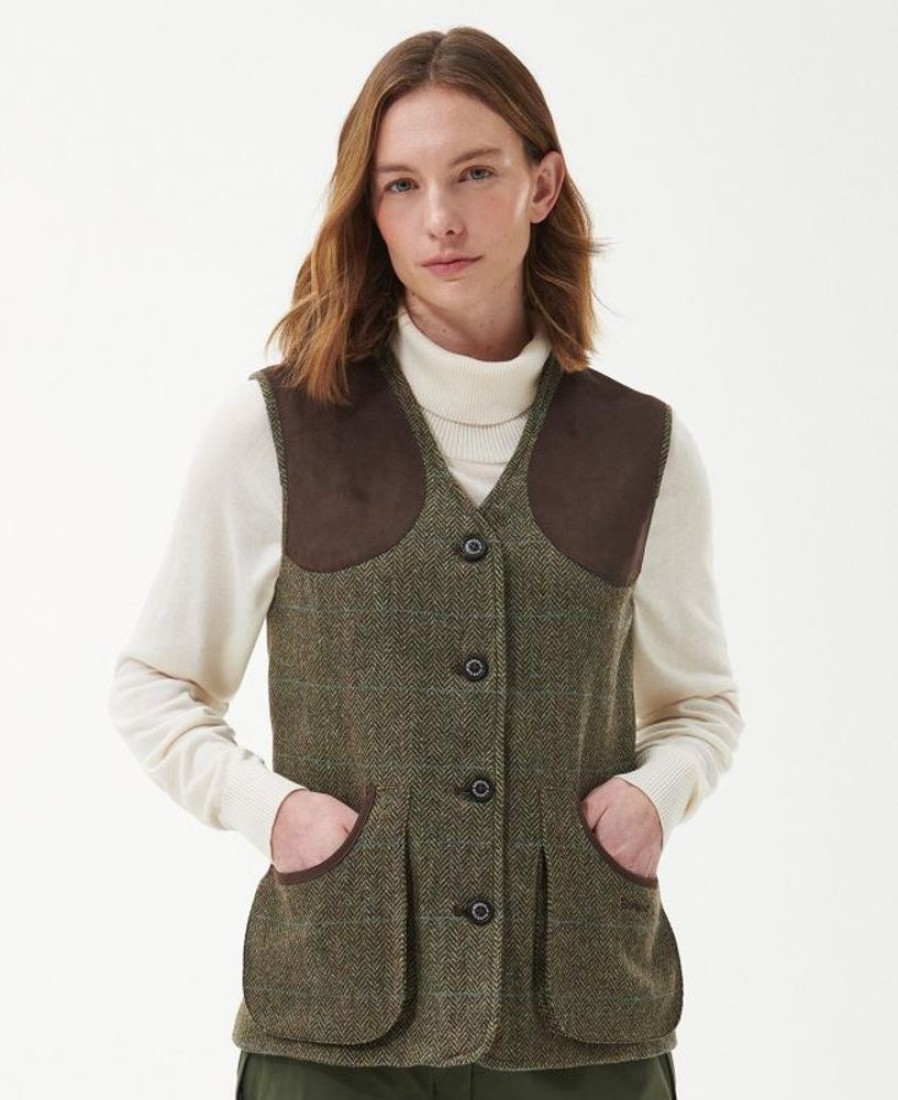 Women Barbour Wool Jackets | Barbour Fairfield Gilet