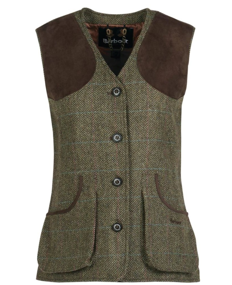 Women Barbour Wool Jackets | Barbour Fairfield Gilet