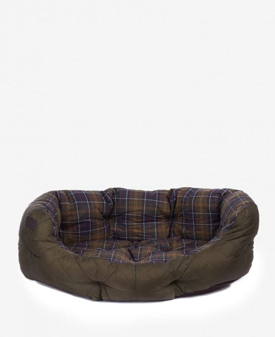 Accessories Barbour Beds & Blankets | Barbour Quilted Dog Bed 35In