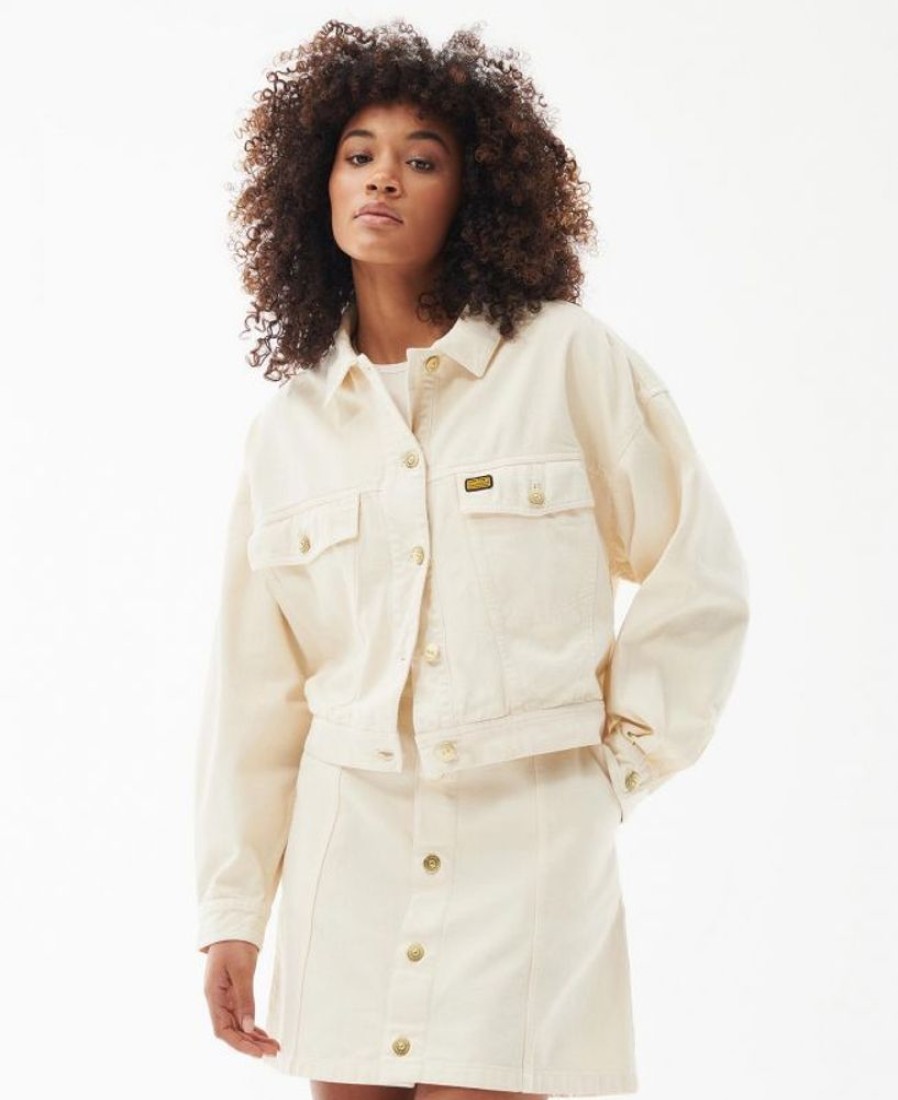 Women Barbour Shirts & Blouses | B.Intl Lorimer Denim Jacket