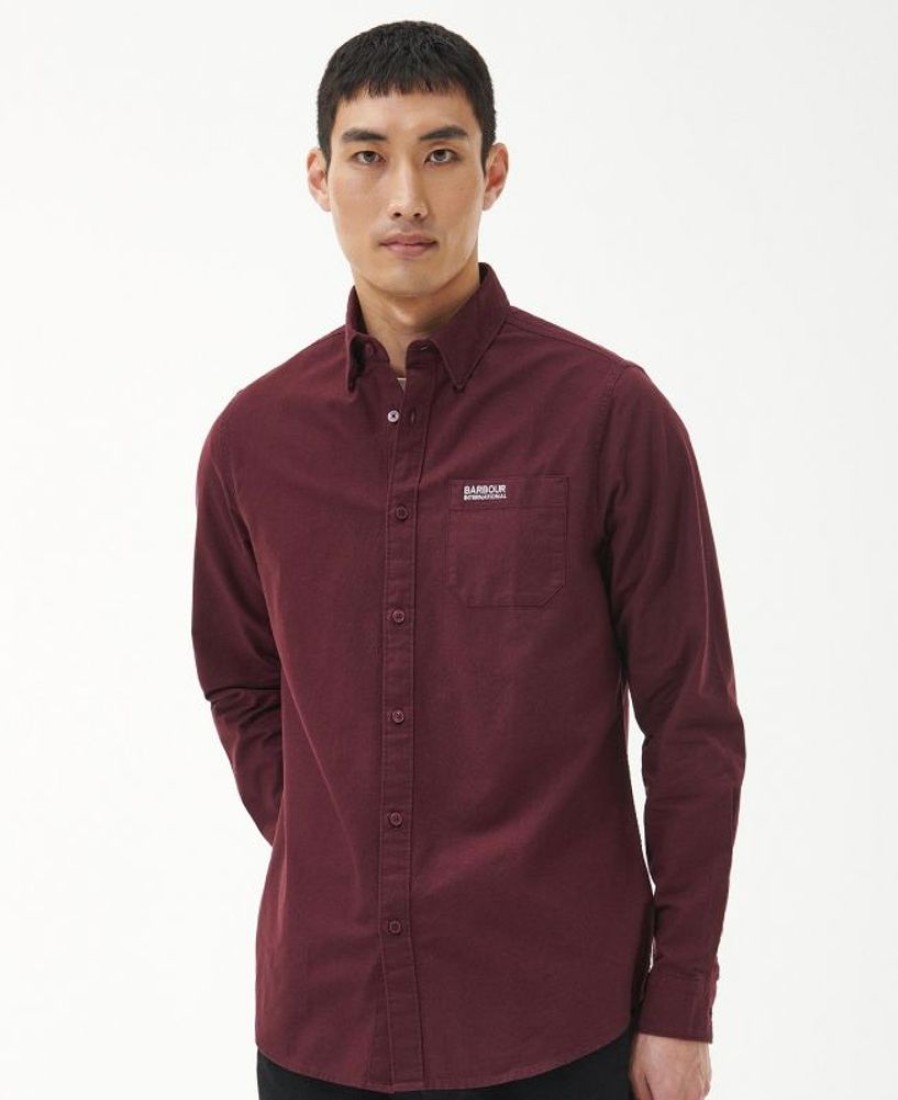 Men Barbour Shirts | B.Intl Kinetic Tailored Shirt