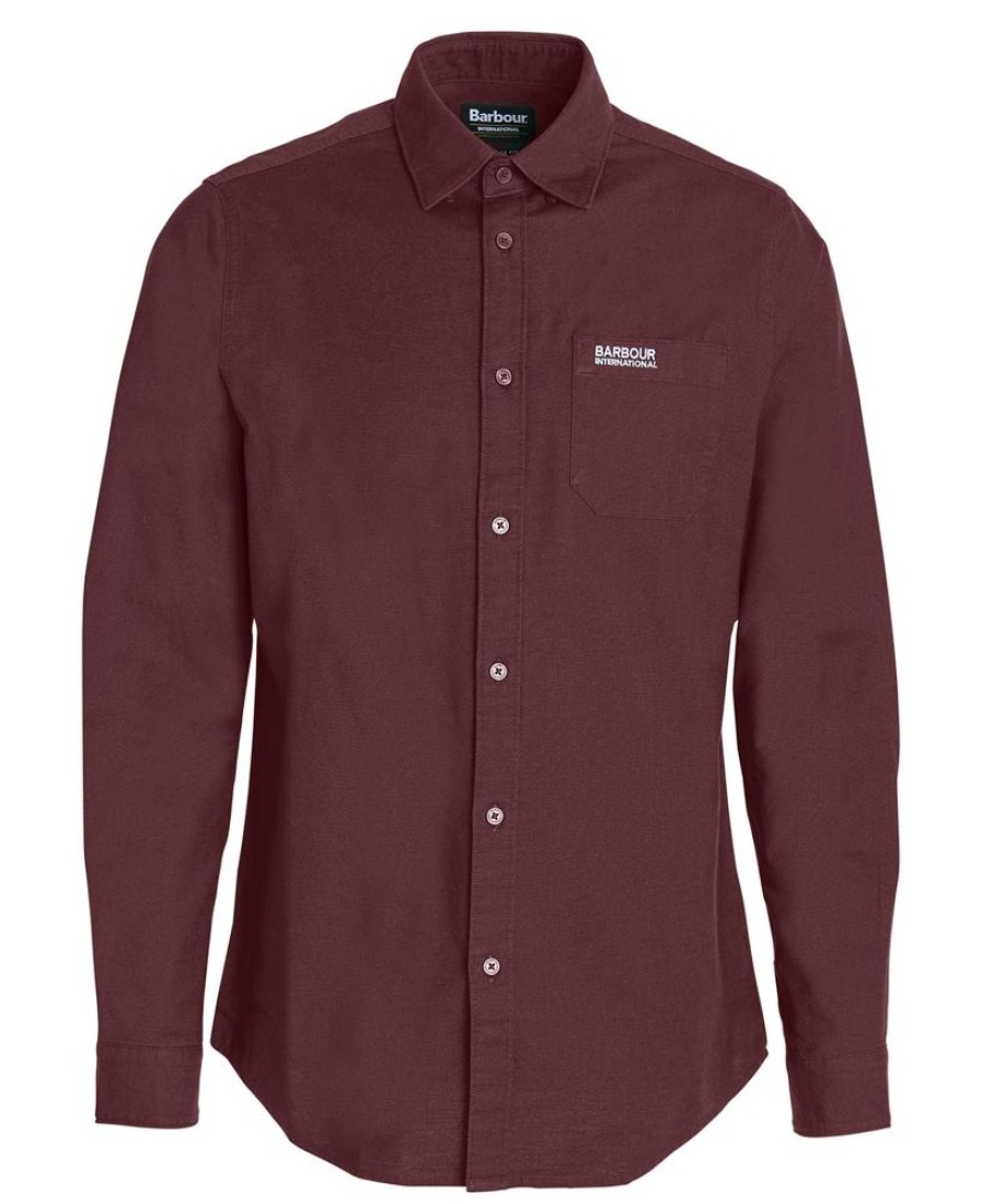 Men Barbour Shirts | B.Intl Kinetic Tailored Shirt