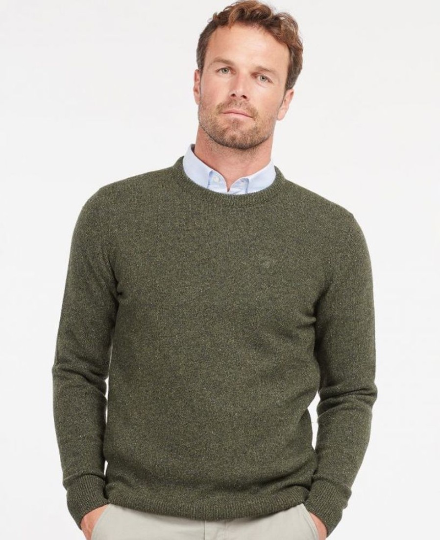 Men Barbour Jumpers | Barbour Tisbury Crew Neck Sweater