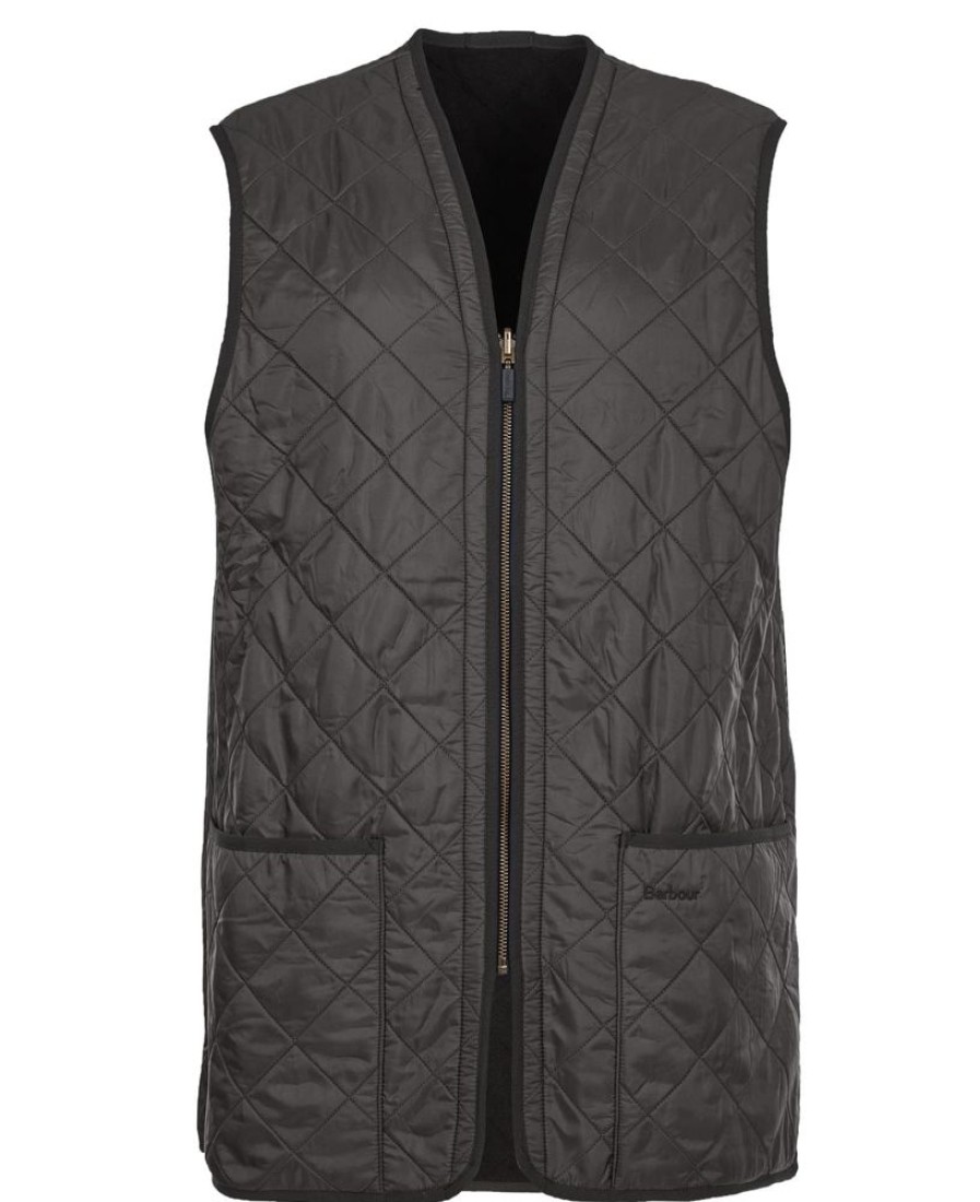 Accessories Barbour Hoods & Liners | Barbour Polarquilt Waistcoat/Zip-In Liner