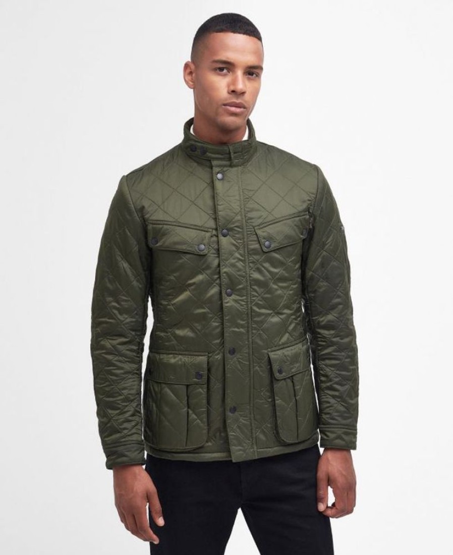 Men Barbour Quilted Jackets | B.Intl Ariel Polarquilted Jacket