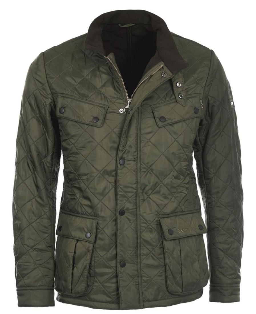 Men Barbour Quilted Jackets | B.Intl Ariel Polarquilted Jacket