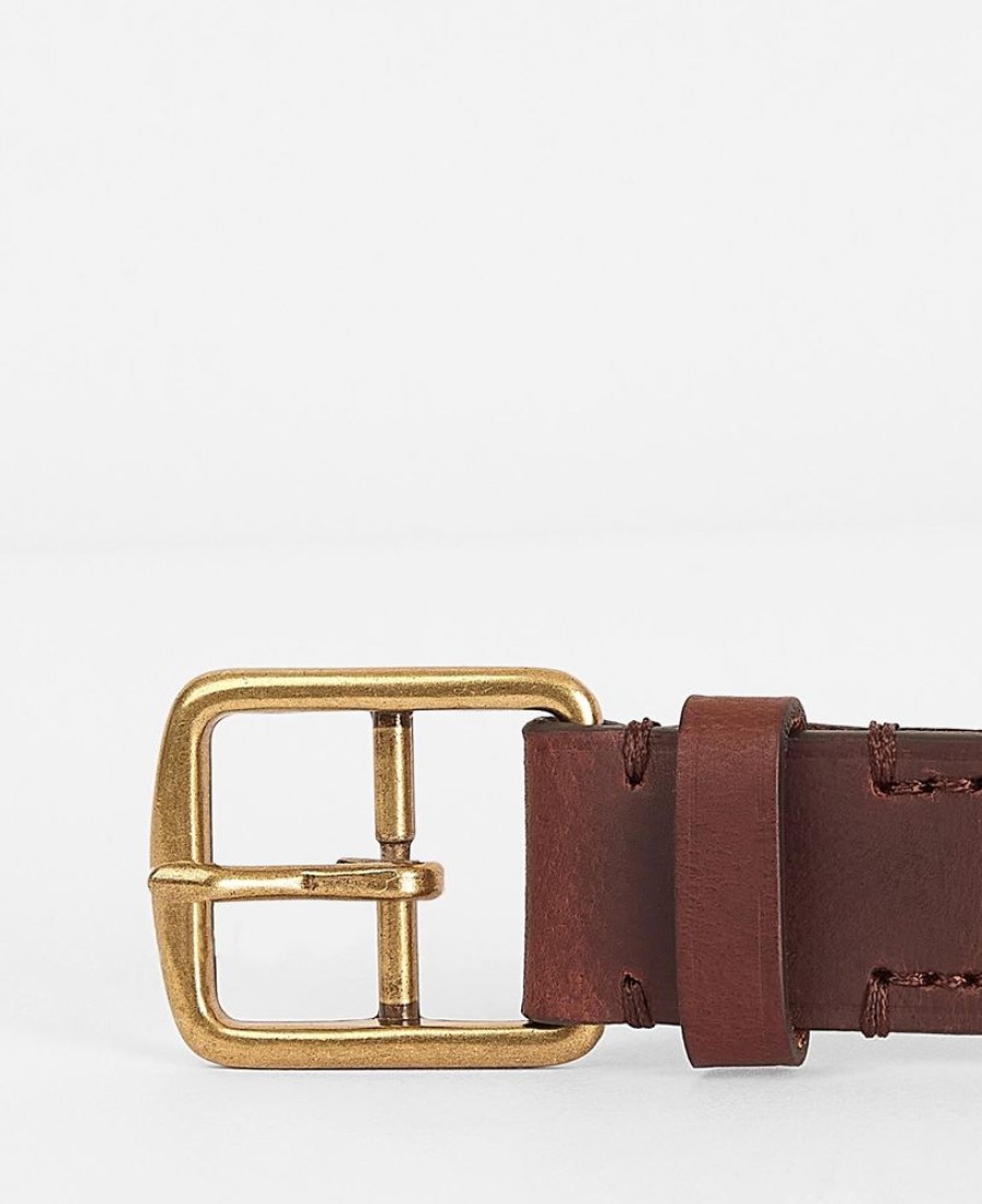 Accessories Barbour Belts | Barbour Lanark Leather Belt