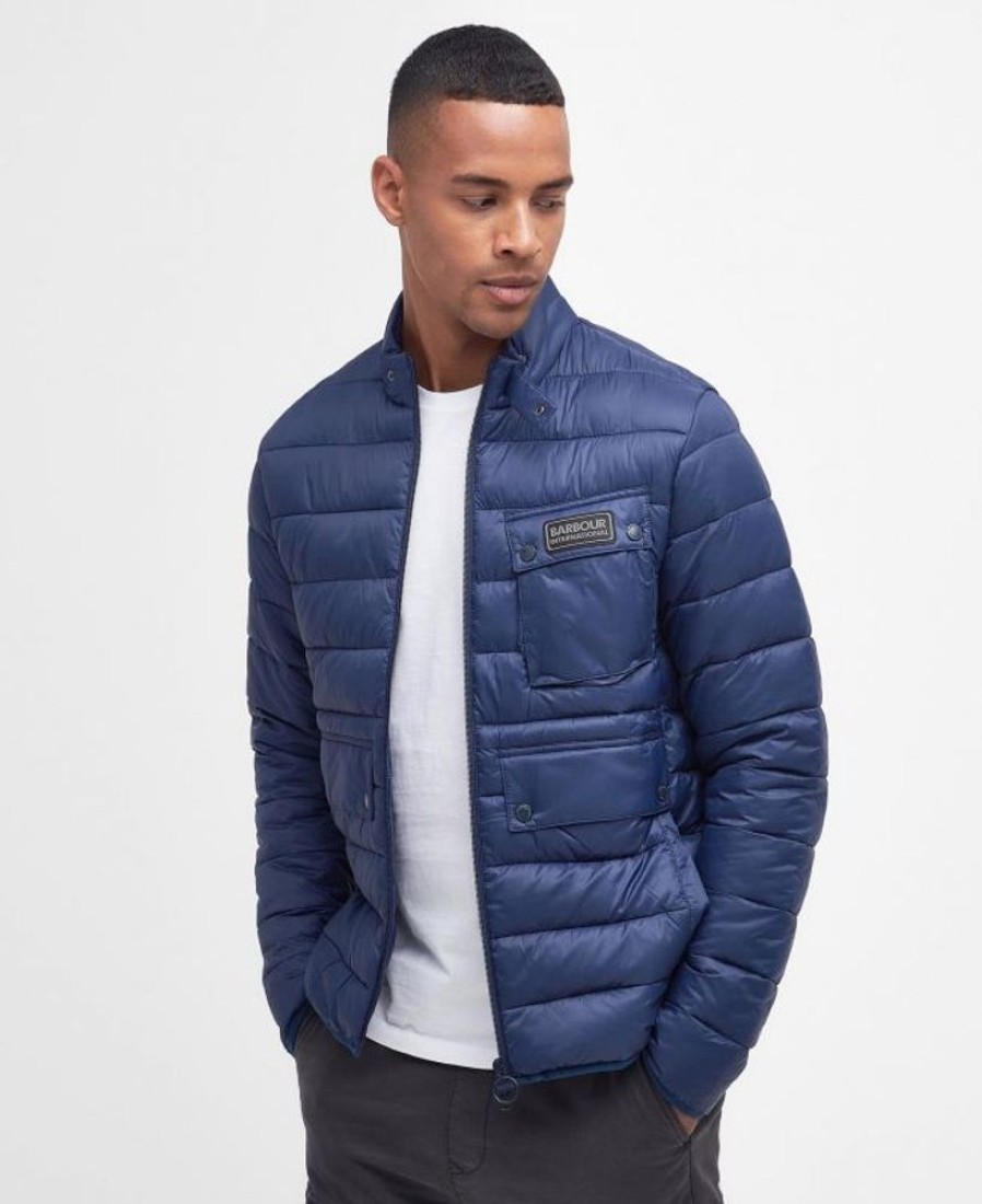 Men Barbour Quilted Jackets | B.Intl Bowsden Baffle Quilted Jacket