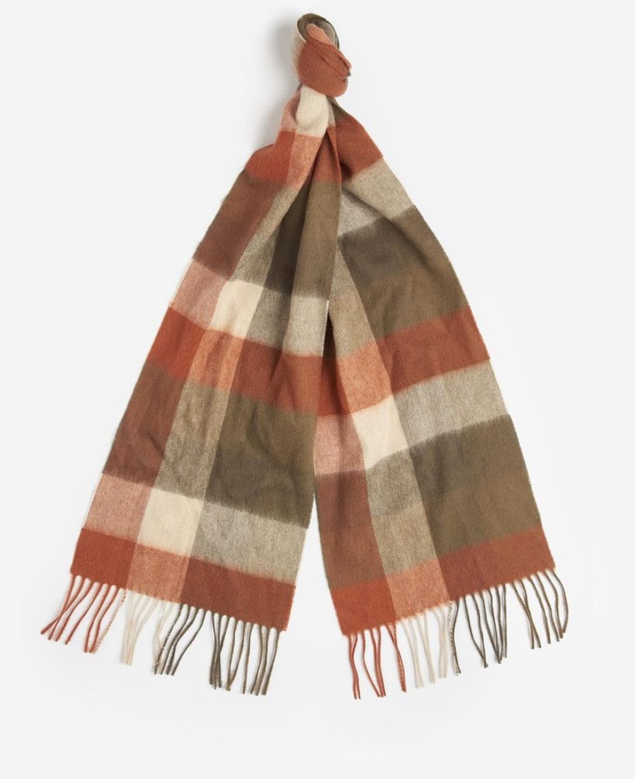 Accessories Barbour Scarves & Handkerchiefs | Barbour Large Tattersall Scarf