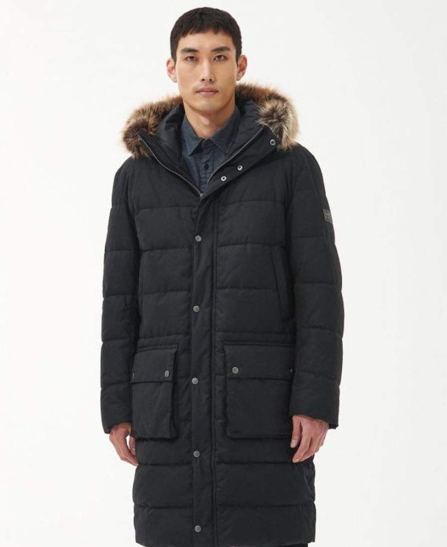 Men Barbour Waxed Jackets | B.Intl Dowanside Wax Parka Jacket