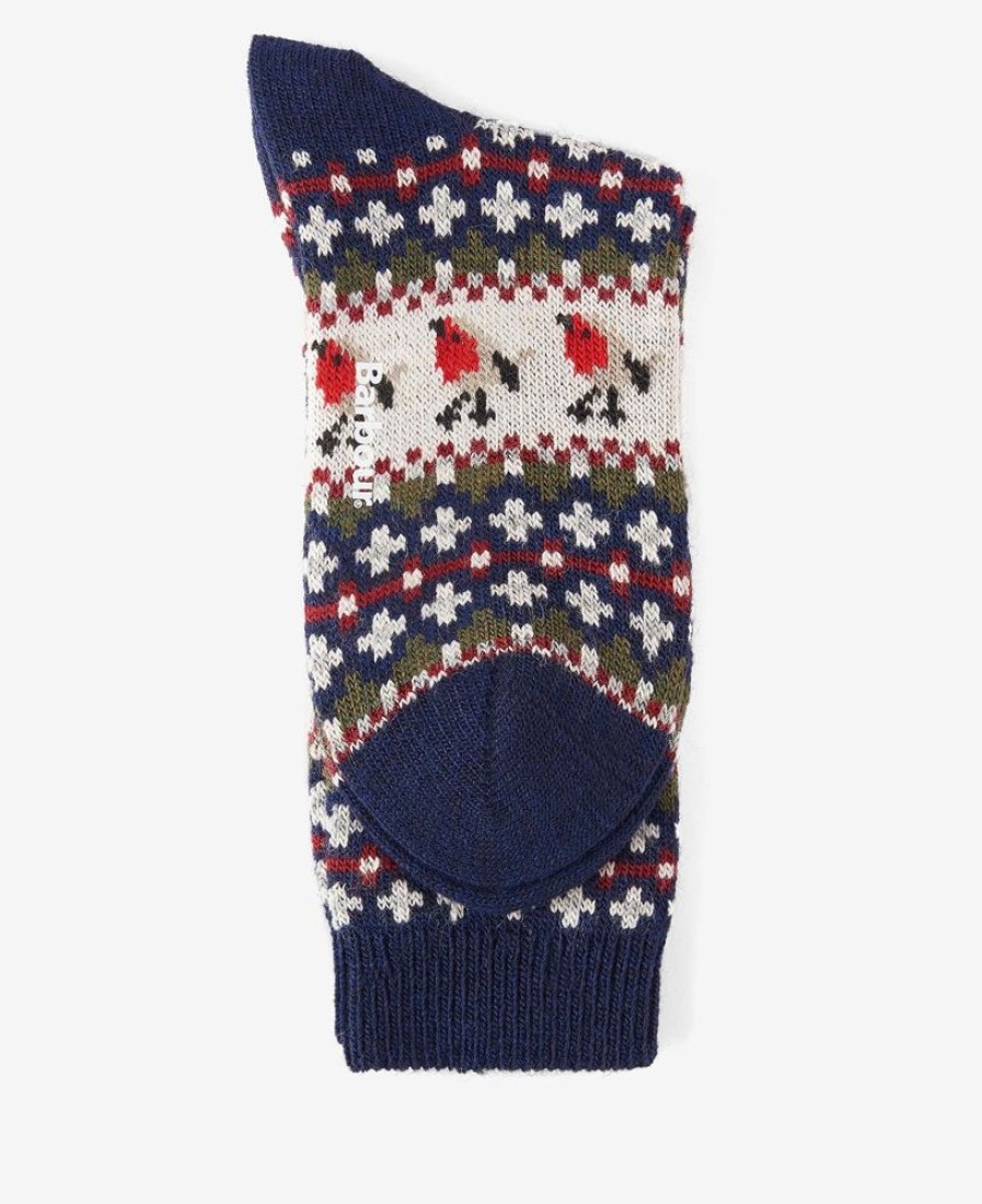 Accessories Barbour Socks | Barbour Robin Fairisle Socks