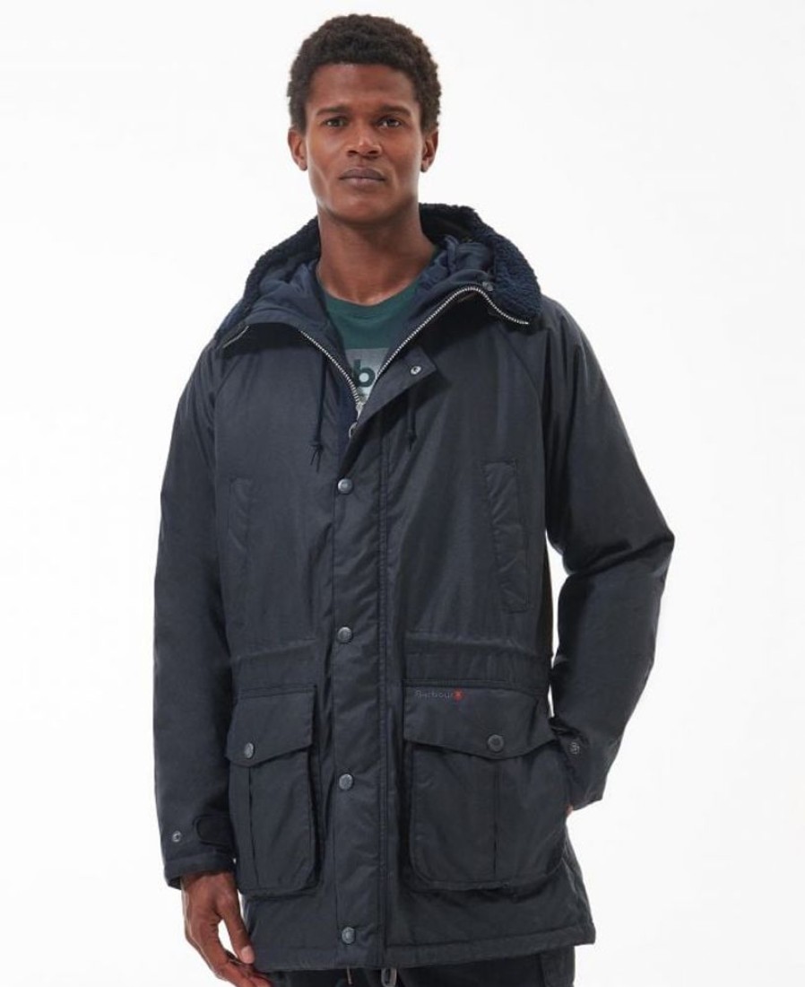 Men Barbour Parka Jackets | Barbour Corbridge Wax Parka Jacket