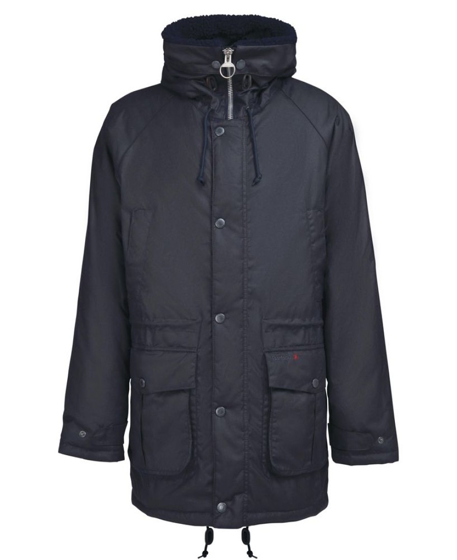 Men Barbour Parka Jackets | Barbour Corbridge Wax Parka Jacket