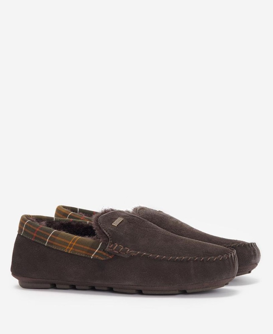 Men Barbour Slippers | Barbour Monty Slippers