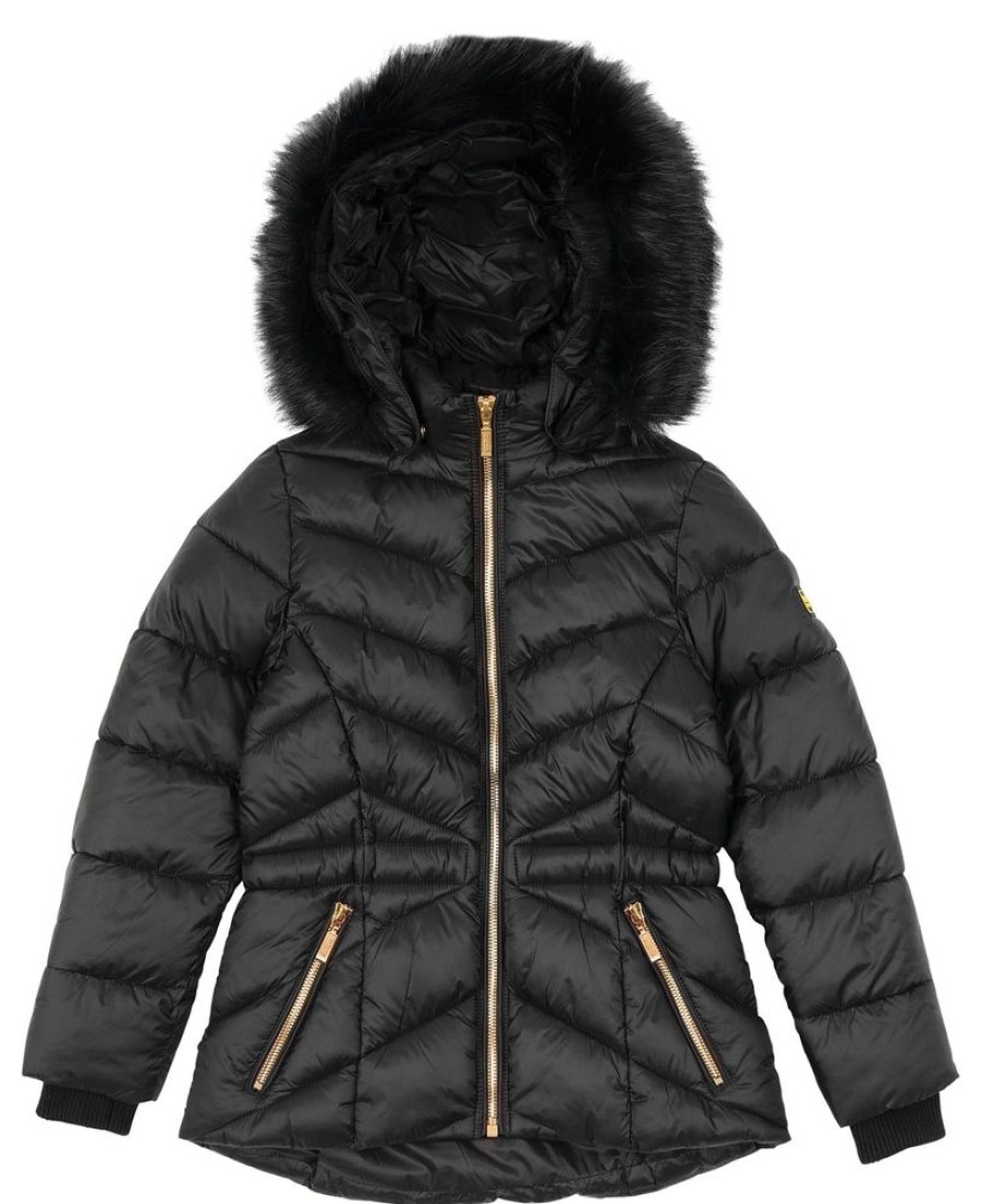 Kids Barbour Quilted Jackets | B.Intl Girls' Island Quilted Jacket