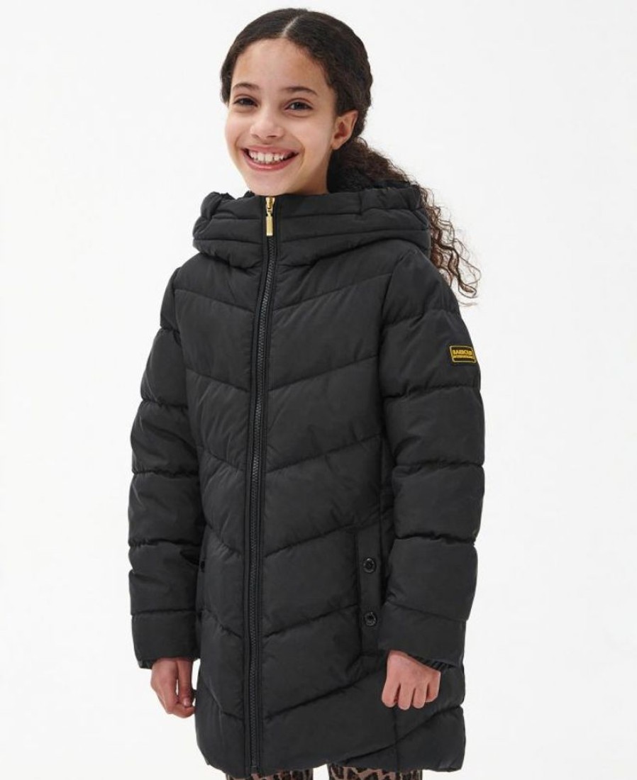 Kids Barbour Jackets | B.Intl Girls' Boston Quilted Jacket