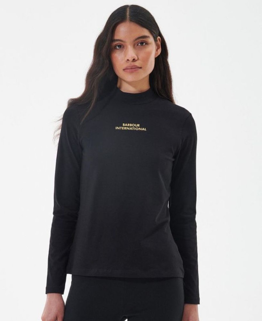 Women Barbour T-Shirts | B.Intl Benson T-Shirt