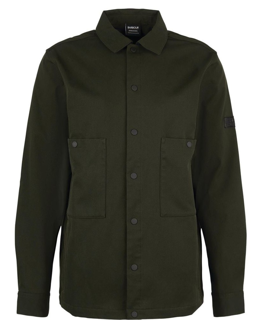 Men Barbour Overshirts | B.Intl Aspect Overshirt