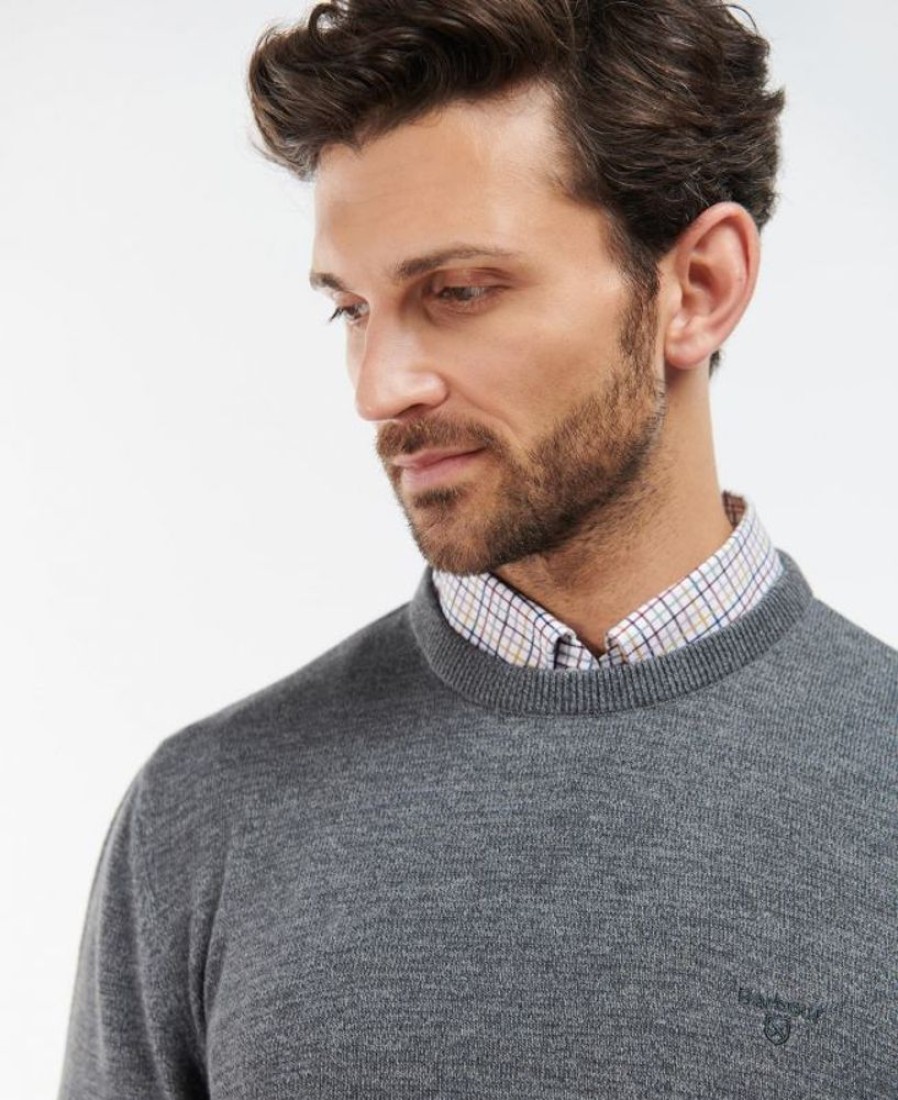 Men Barbour Jumpers | Barbour Firle Crew Jumper