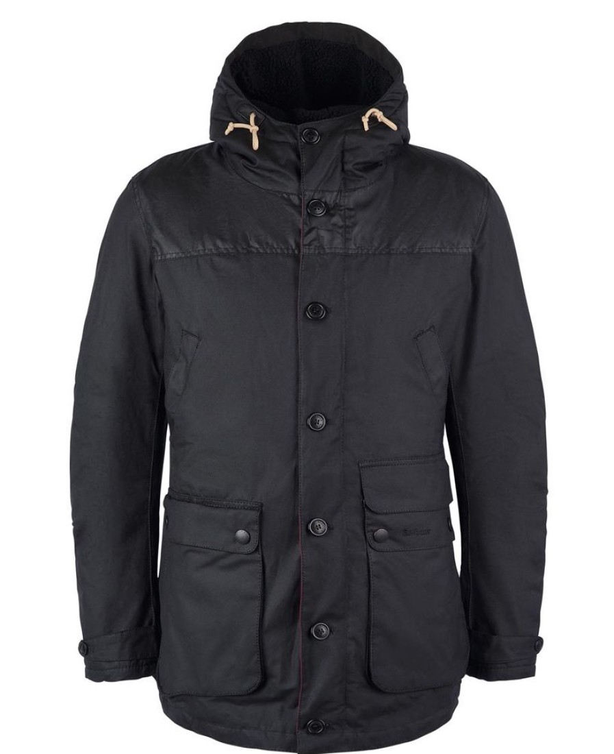 Men Barbour Parka Jackets | Barbour Game Parka Wax