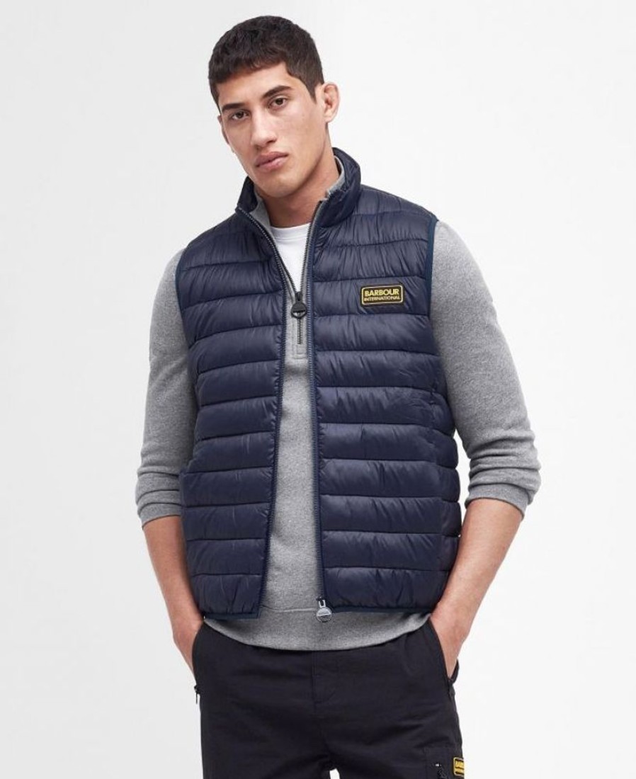 Men Barbour Gilets & Liners | B.Intl Racer Reed Gilet