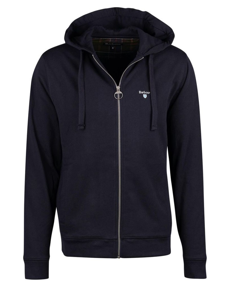 Men Barbour Hoodies & Sweatshirts | Barbour Wallington Zip Hoodie