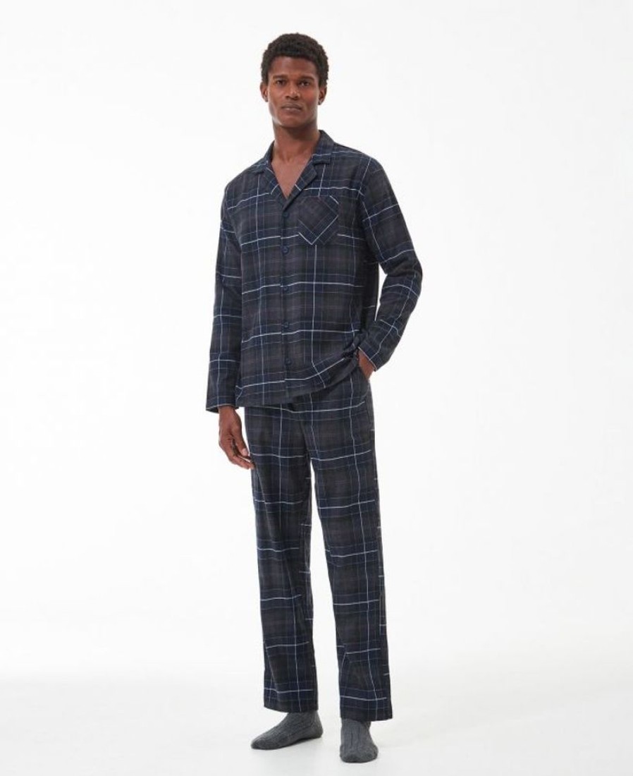 Men Barbour Lounge & Nightwear | Barbour Laith Tartan Pyjama Set