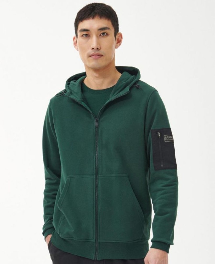 Men Barbour Hoodies & Sweatshirts | B.Intl Alloy Hoodie