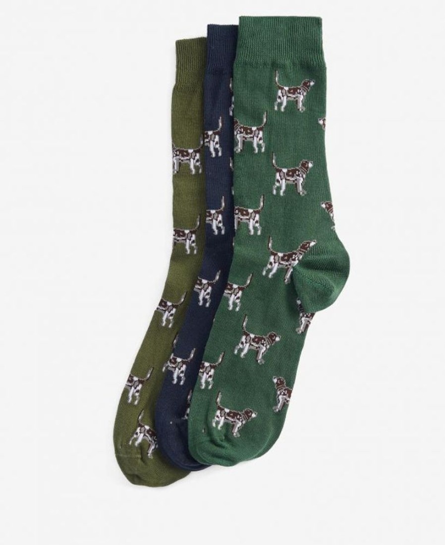 Accessories Barbour Socks | Barbour Geschenkset Socken Pointer Dog