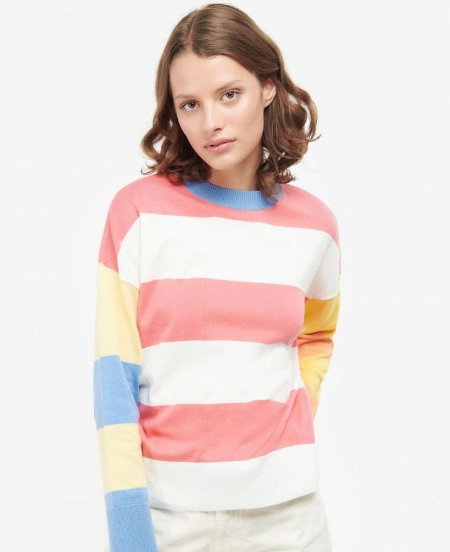 Women Barbour Jumpers | Barbour Bradley Stripe Knitted Jumper