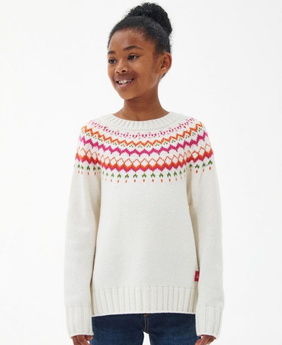 Kids Barbour Clothing | Barbour Girls' Harper Knitted Jumper