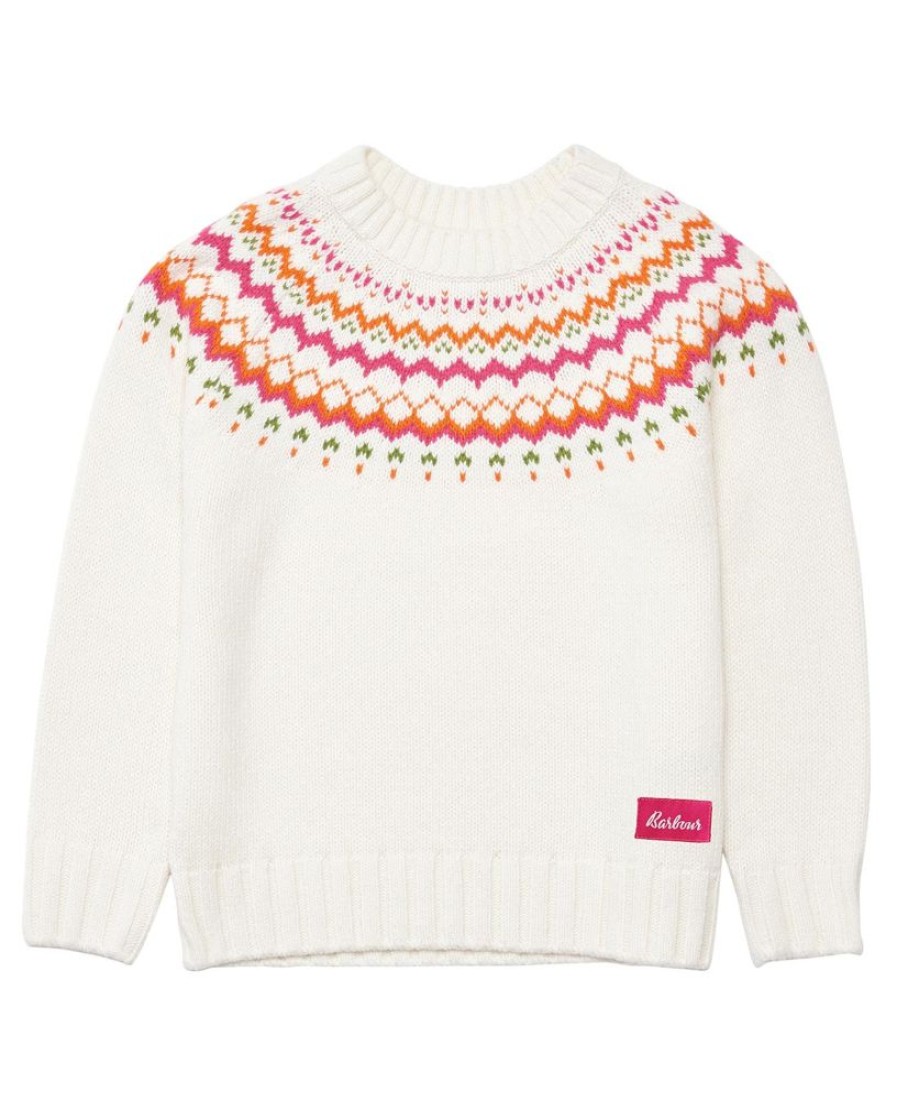 Kids Barbour Clothing | Barbour Girls' Harper Knitted Jumper