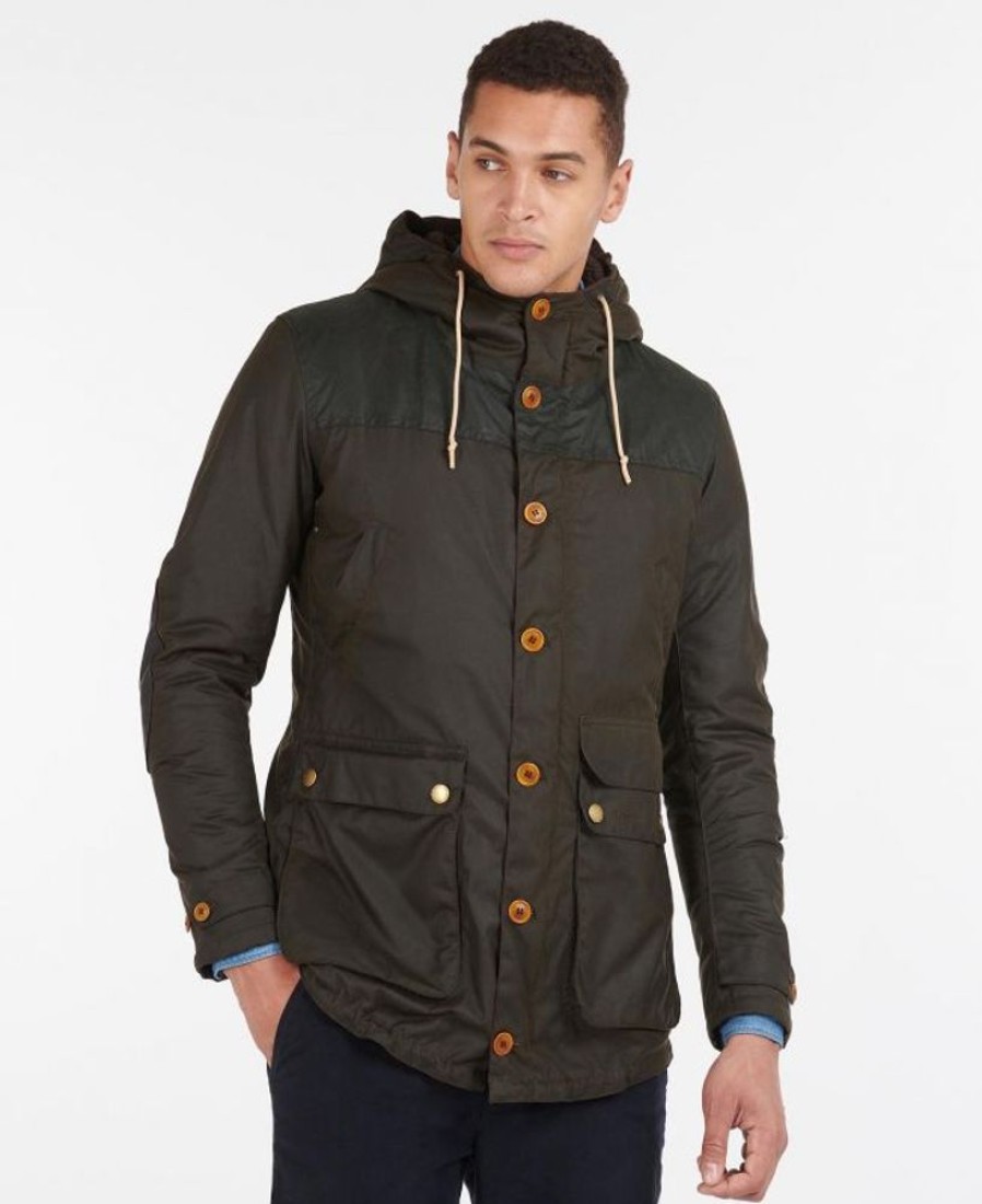 Men Barbour Parka Jackets | Barbour Game Waxed Cotton Parka