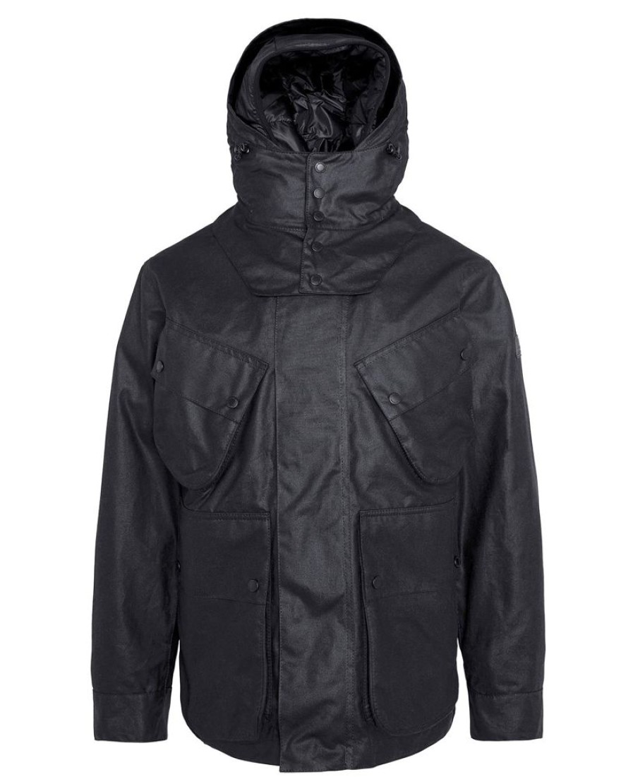 Men Barbour Waxed Jackets | B.Intl Element Waxed Jacket