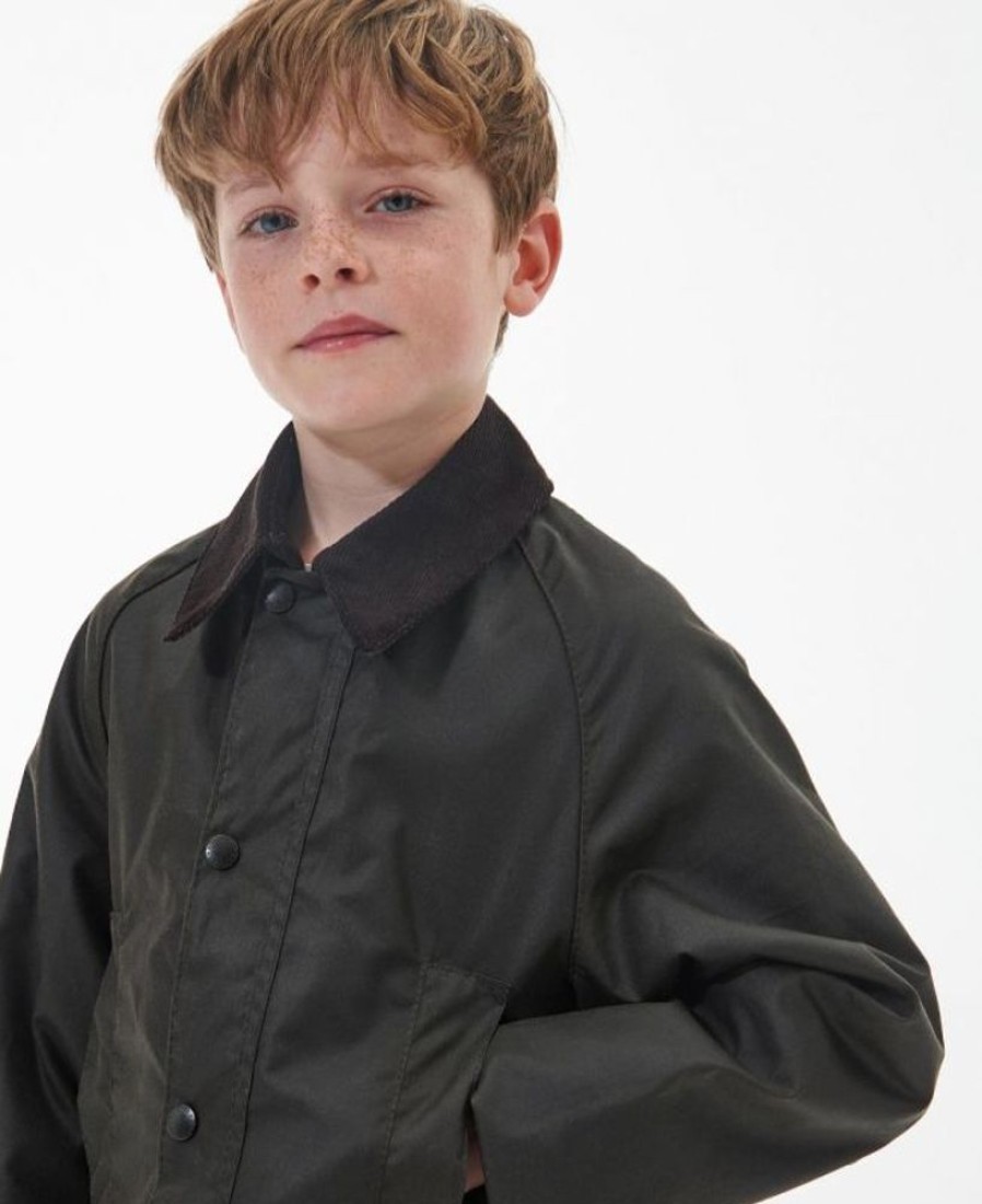 Kids Barbour Waxed Jackets | Barbour Boys' Beaufort Waxed Jacket