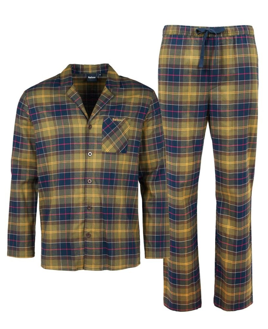 Men Barbour Lounge & Nightwear | Barbour Laith Pj Set