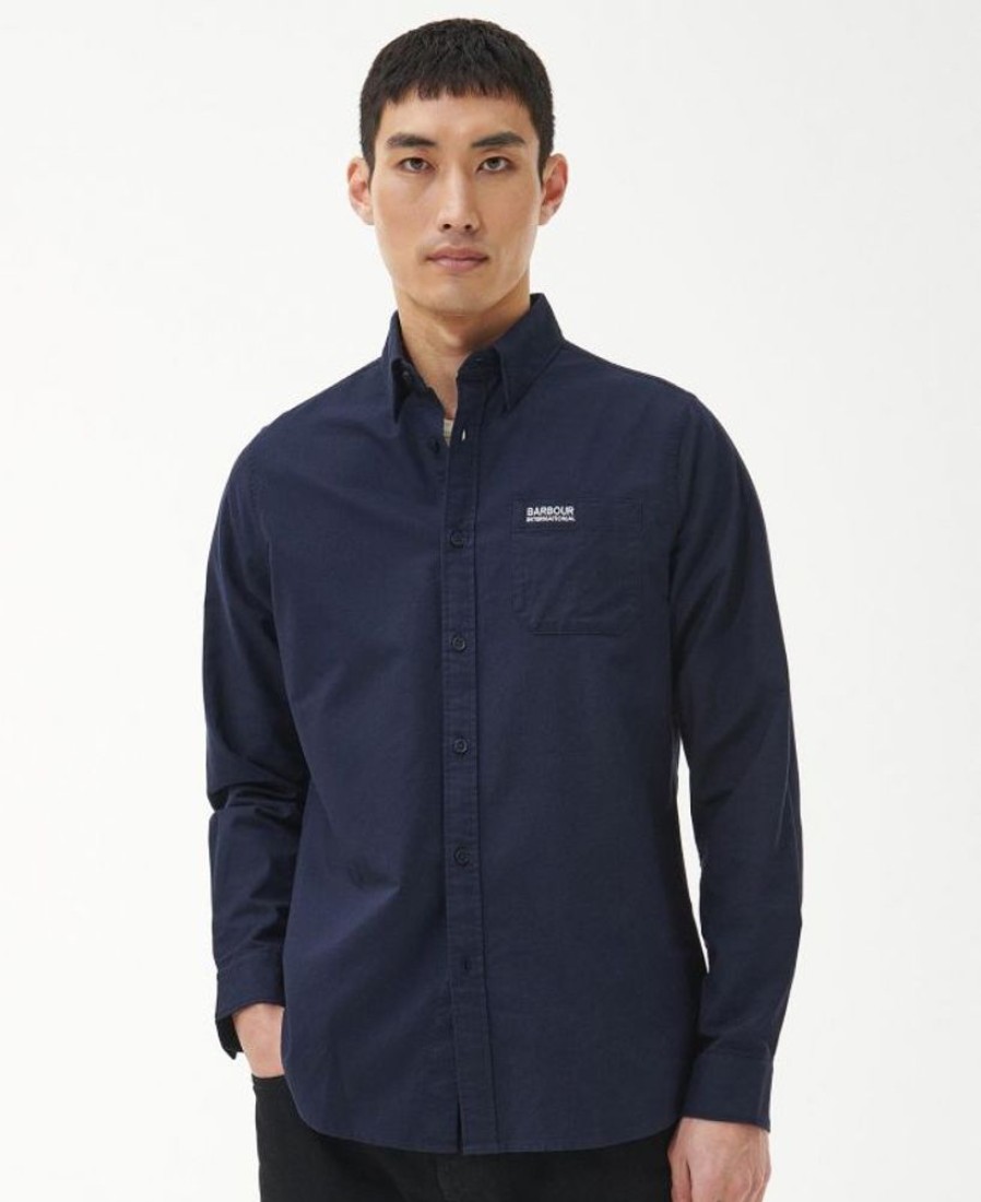 Men Barbour Shirts | B.Intl Kinetic Tailored Shirt