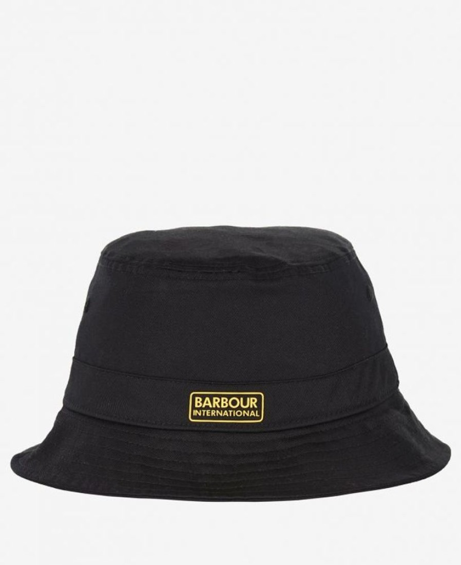 Accessories Barbour Hats & Gloves | B.Intl Norton Drill Bucket Hat