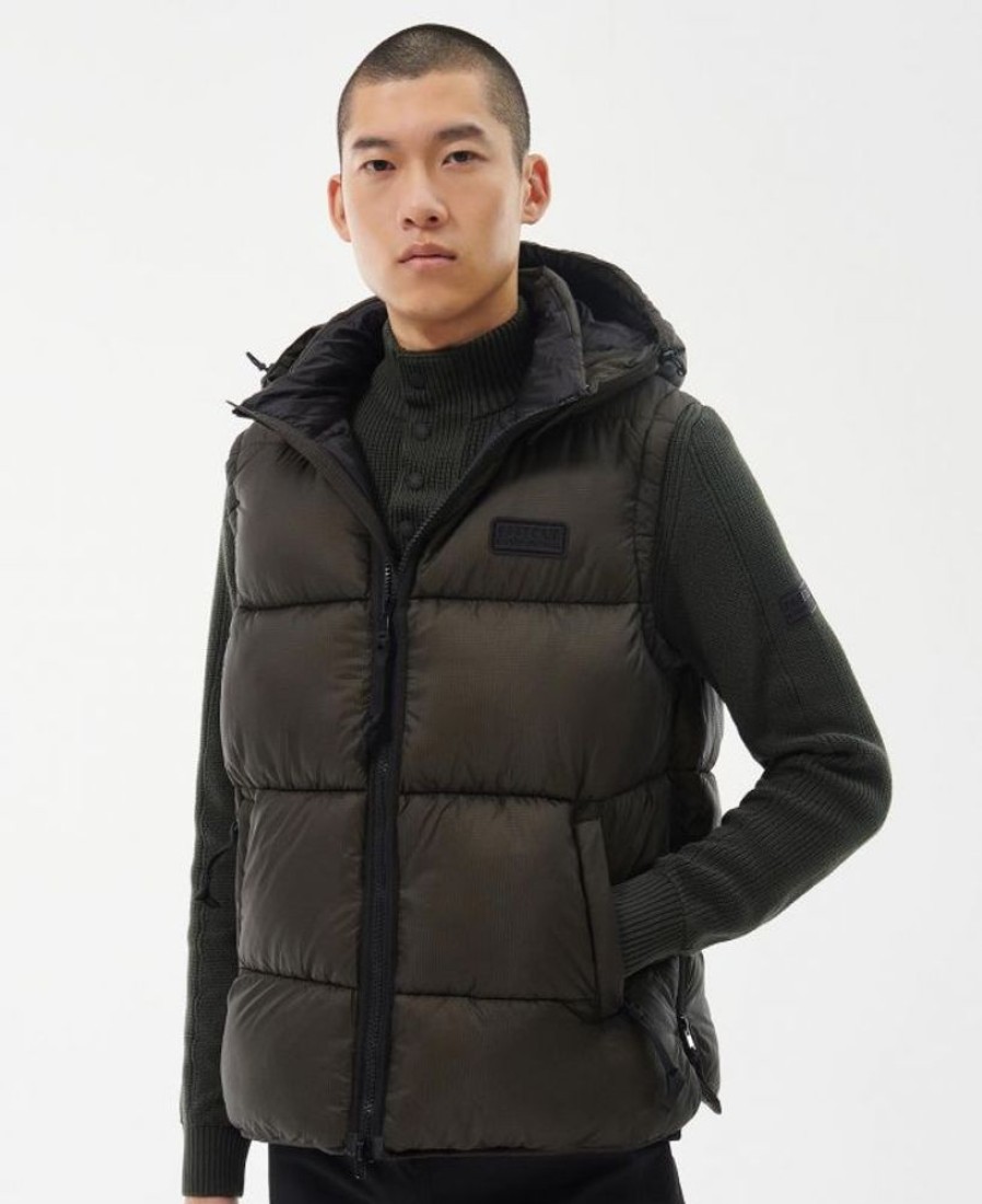 Men Barbour Gilets & Liners | B.Intl Driesh Quilted Gilet