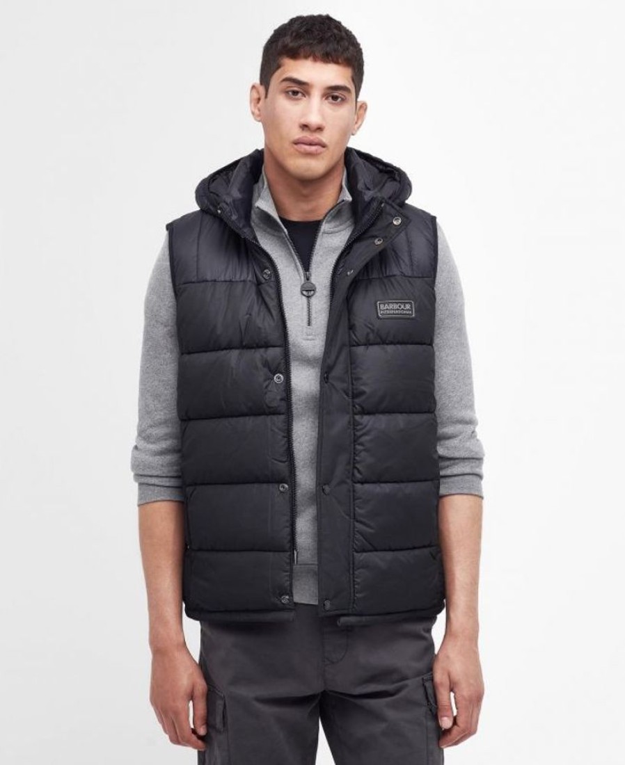 Men Barbour Gilets & Liners | B.Intl Peak Baffle Gilet