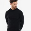 Men Barbour Jumpers | Barbour Essential Pullover Patch Crew