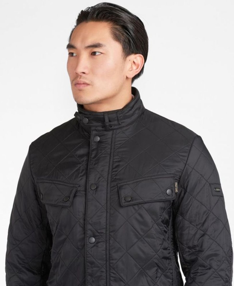 Men Barbour Quilted Jackets | B.Intl Ariel Polarquilt Jacket