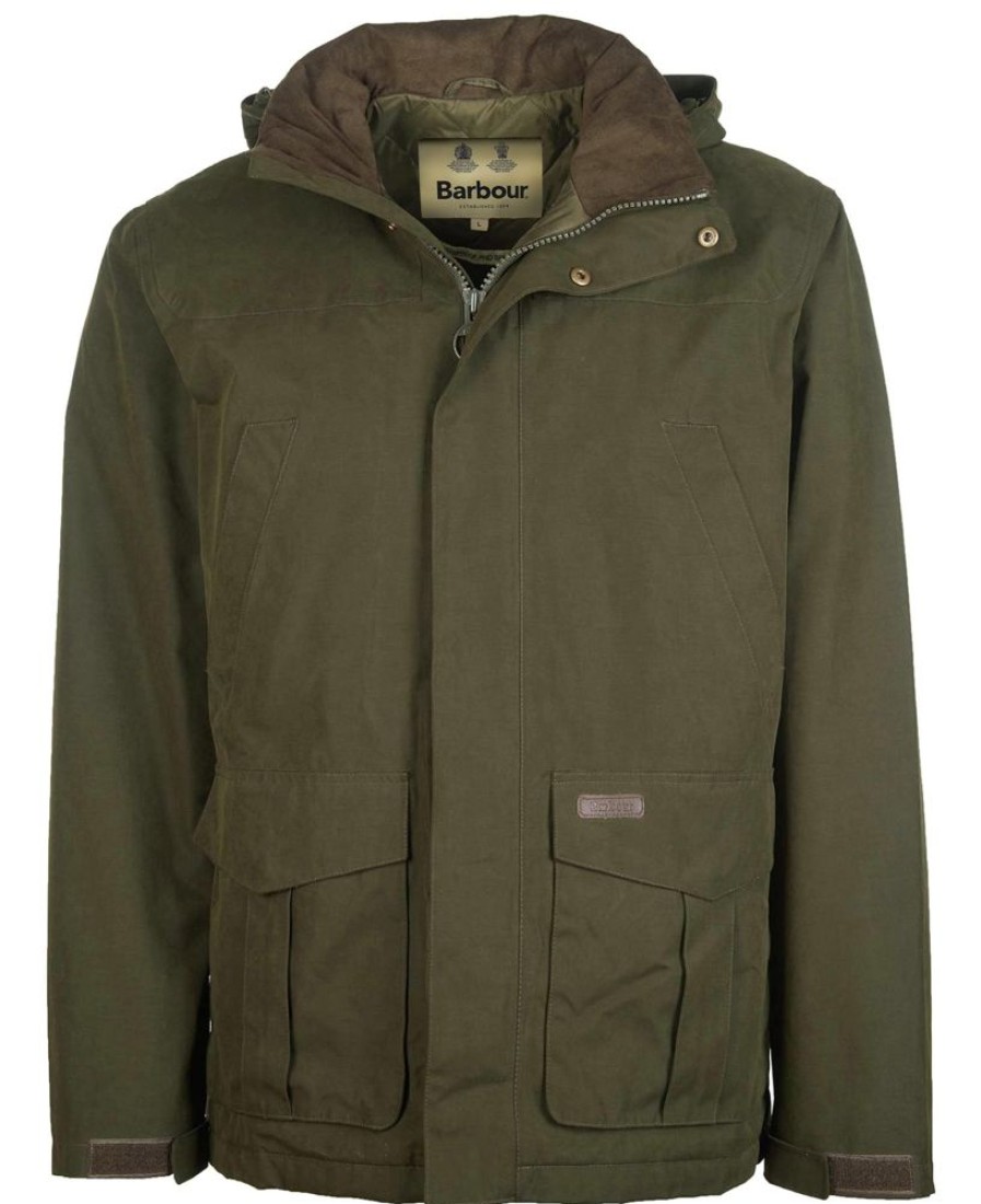 Men Barbour Waterproof Jackets | Barbour Brockstone Waterproof Jacket