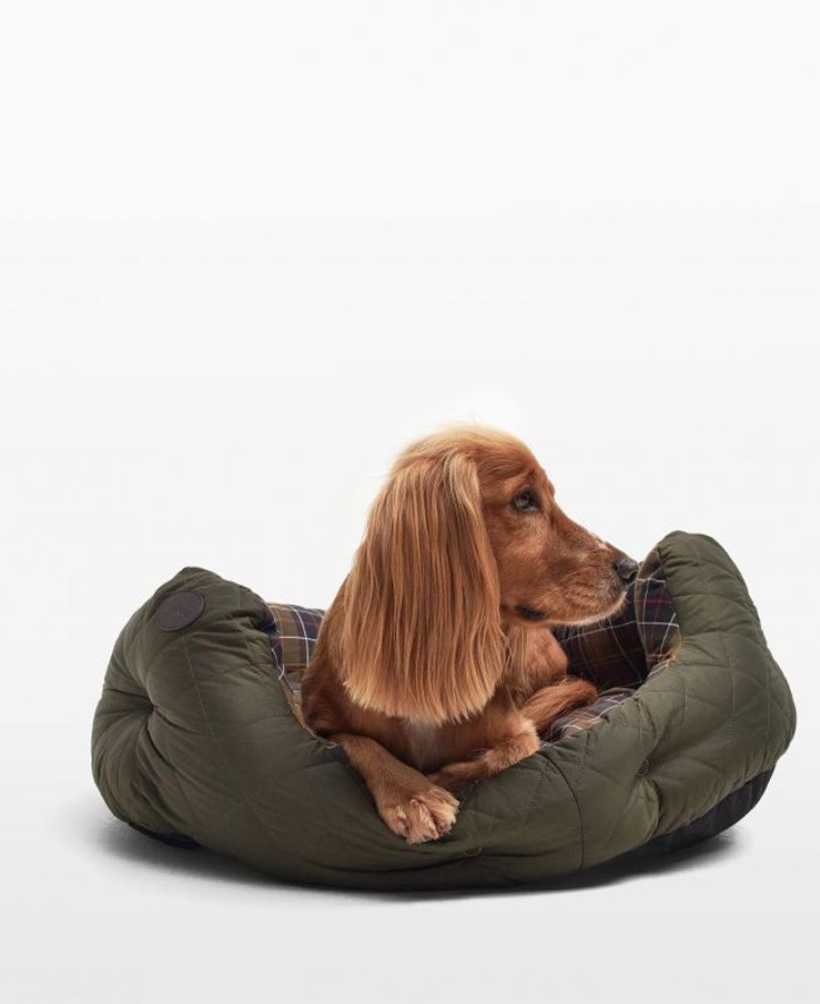 Accessories Barbour Beds & Blankets | Barbour Quilted Dog Bed 30In