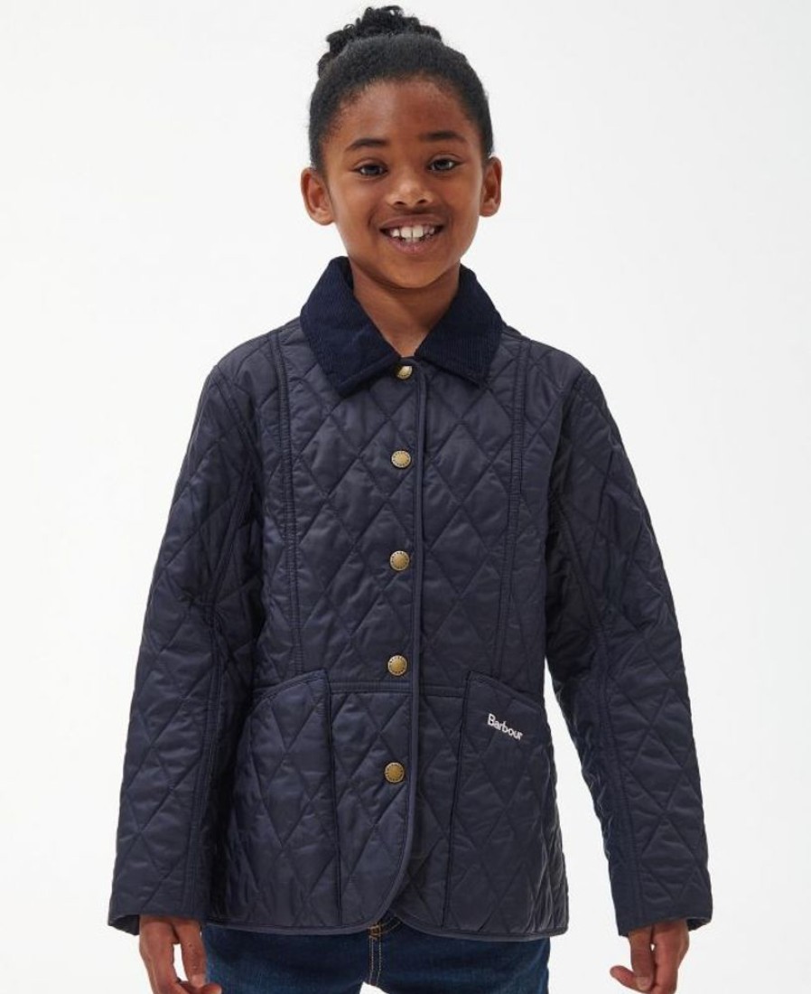 Kids Barbour Jackets | Barbour Girls Summer Liddesdale Quilted Jacket